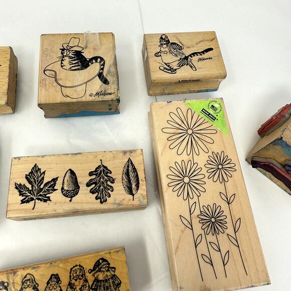 17 Rubber Stamps Stampers Anonymous Azadi Earles B. Kliban Design Hero Arts Vap - Picture 6 of 16